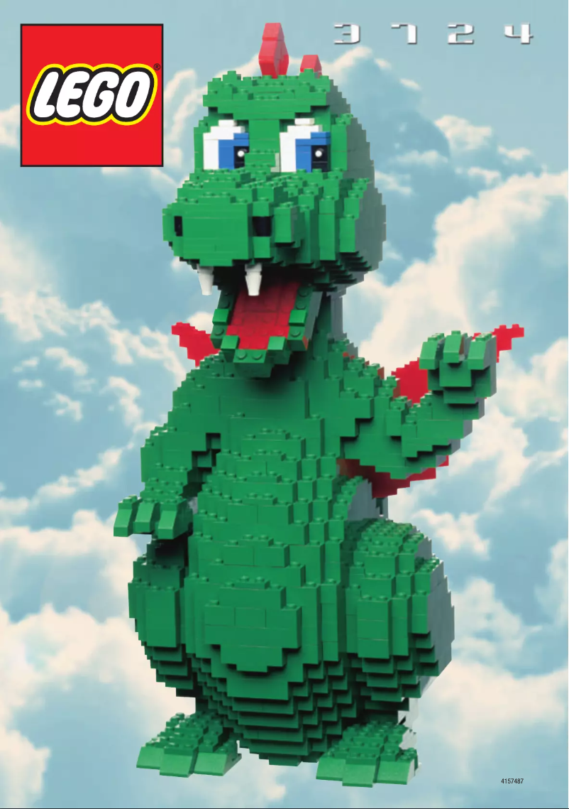 Page 1 of the manual User Manual Lego Dragon 3724