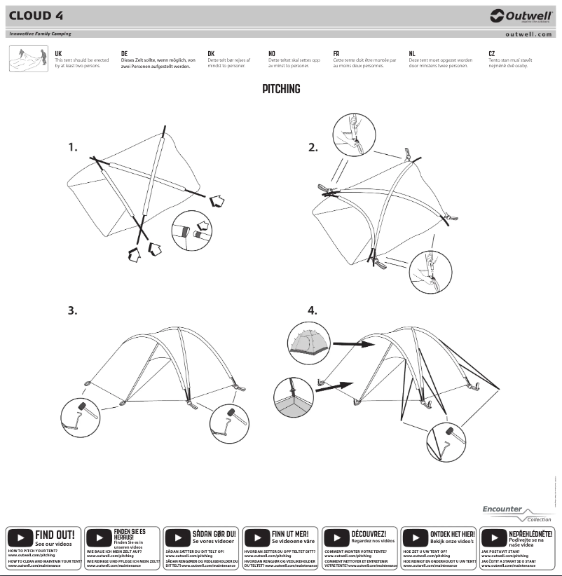 First page image of the manual for Cloud 4