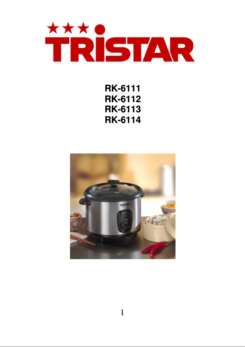 First page image of the manual for RK-6113