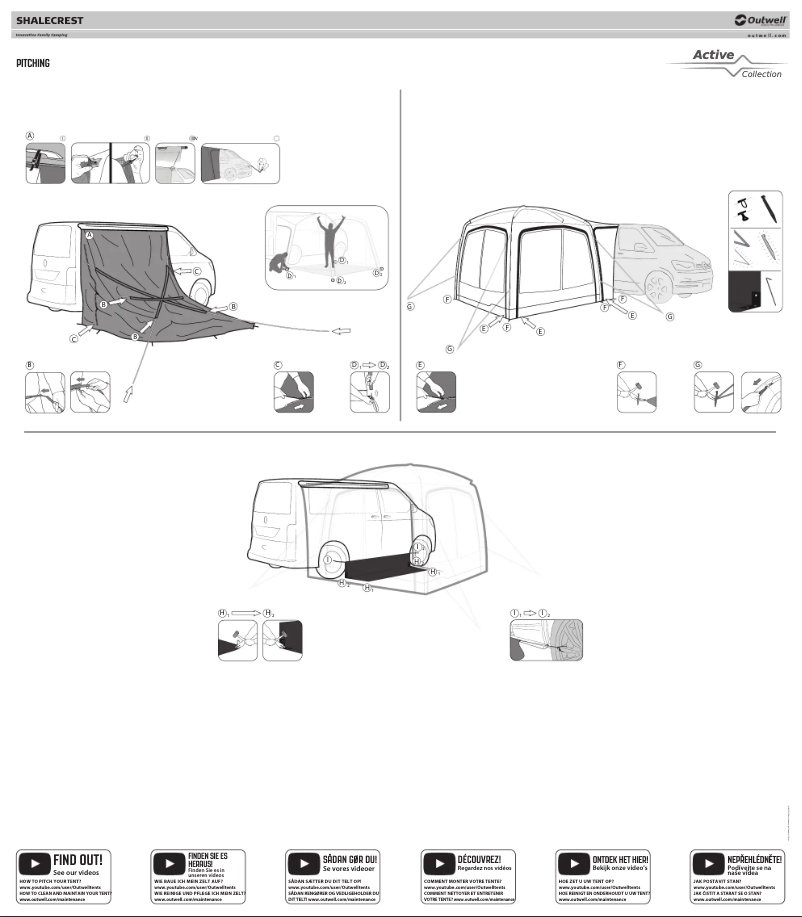 Page 1 of the manual User Manual Outwell Shalecrest