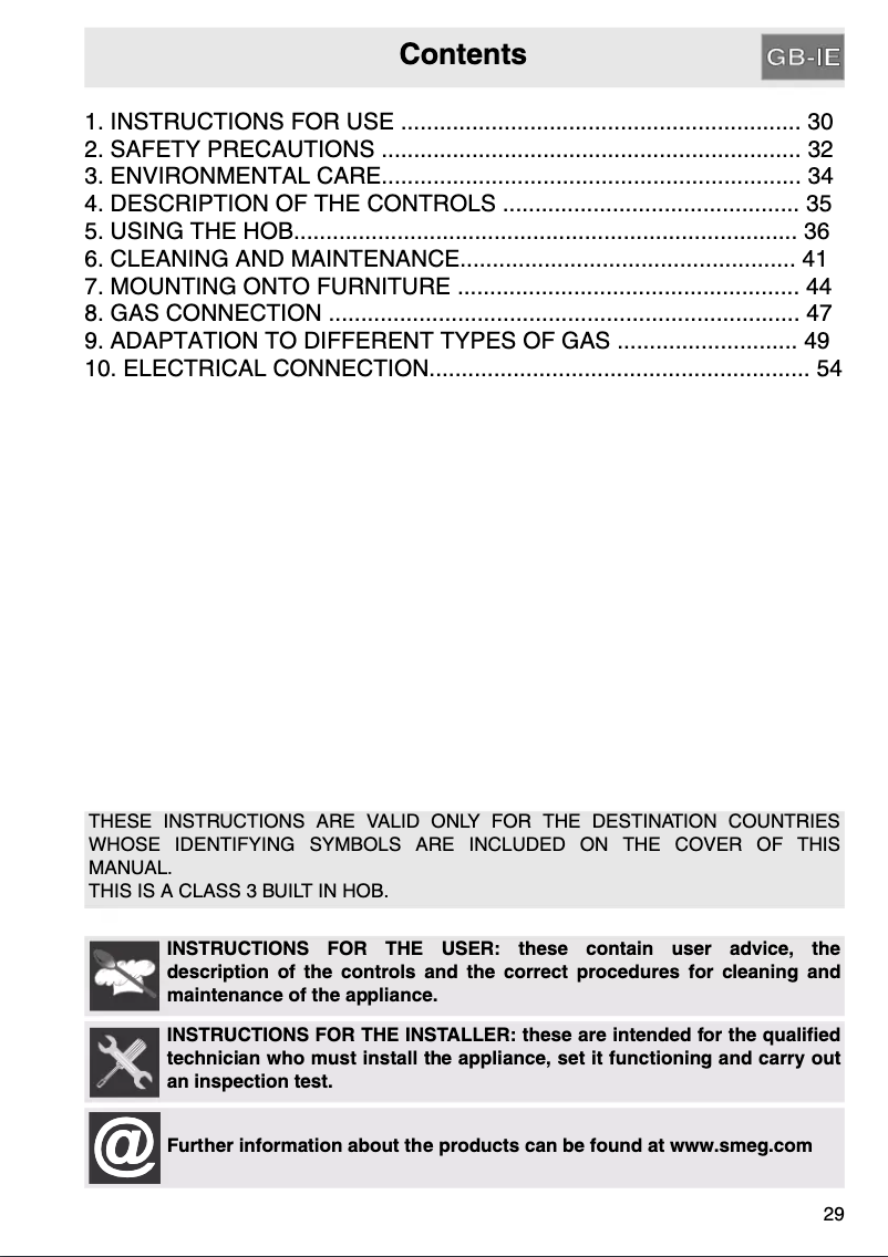First page image of the manual for PV640B