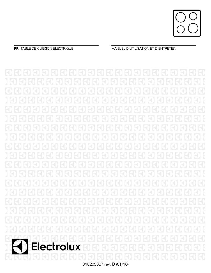 First page image of the manual for EI30EC45KB