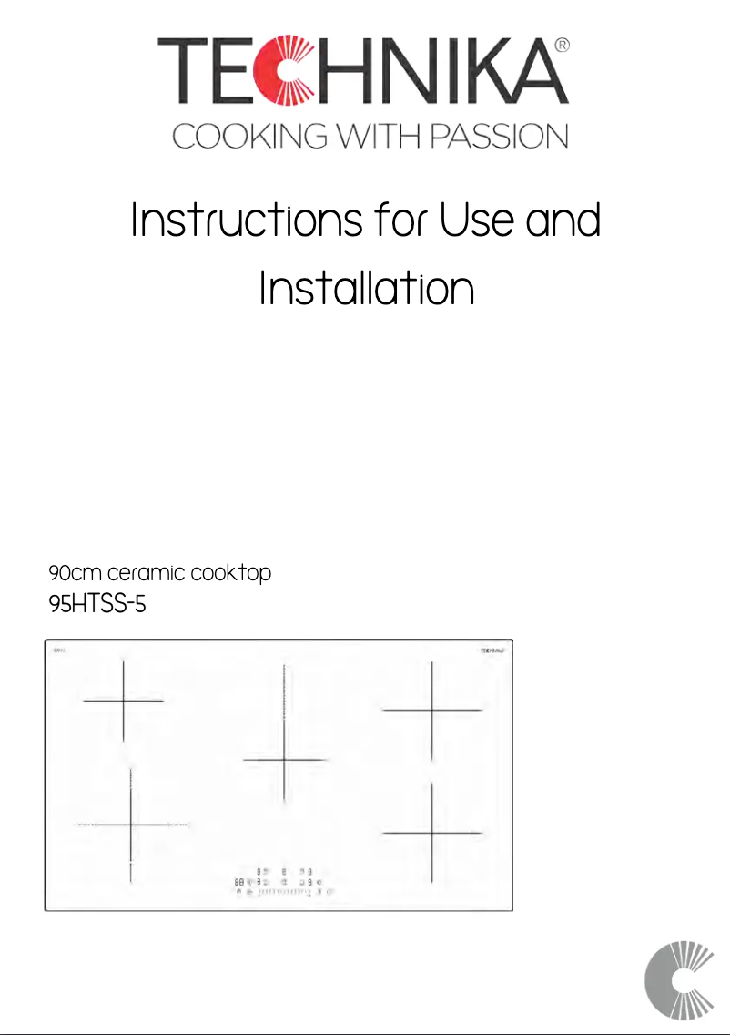 Page 1 de la notice Manuel utilisateur Technika 95HTSS-5