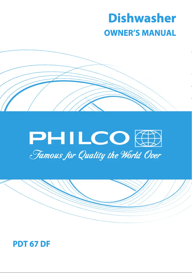 Page 1 of the manual User Manual Philco PDT 67 DF