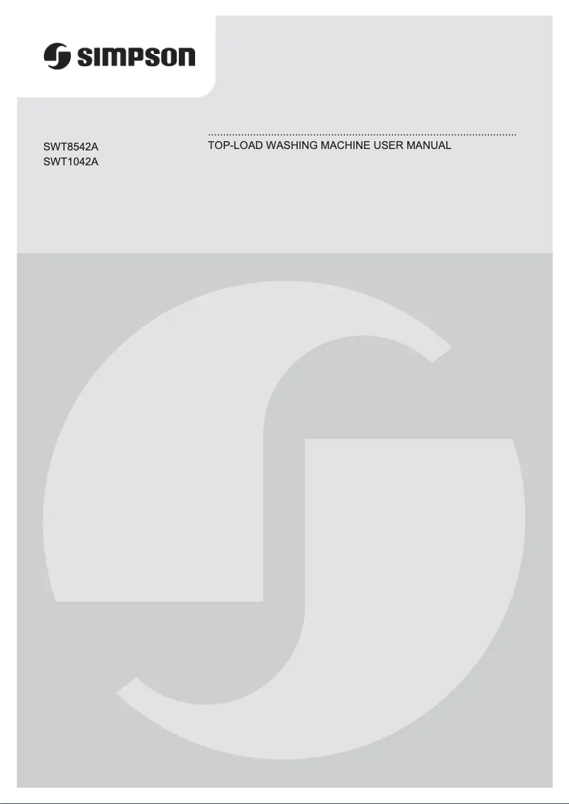 First page image of the manual for SWT1042A