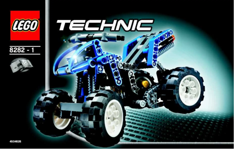 Page 1 of the manual User Manual Lego Technic 8282