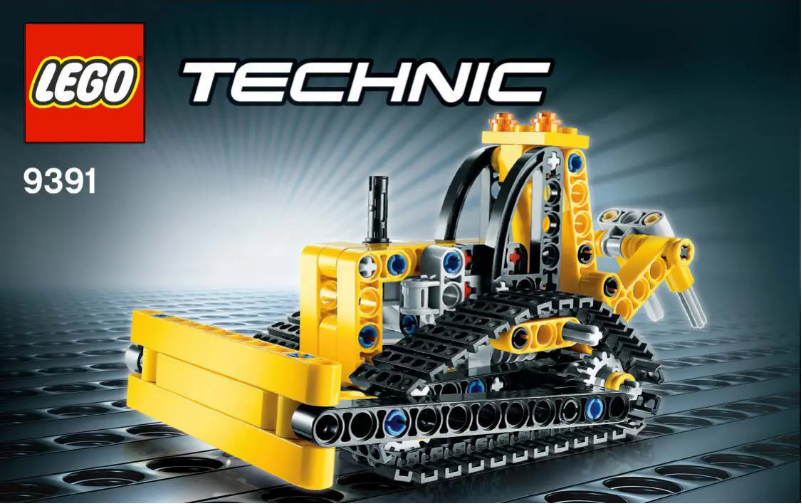 Page 1 of the manual User Manual Lego Tracked Crane