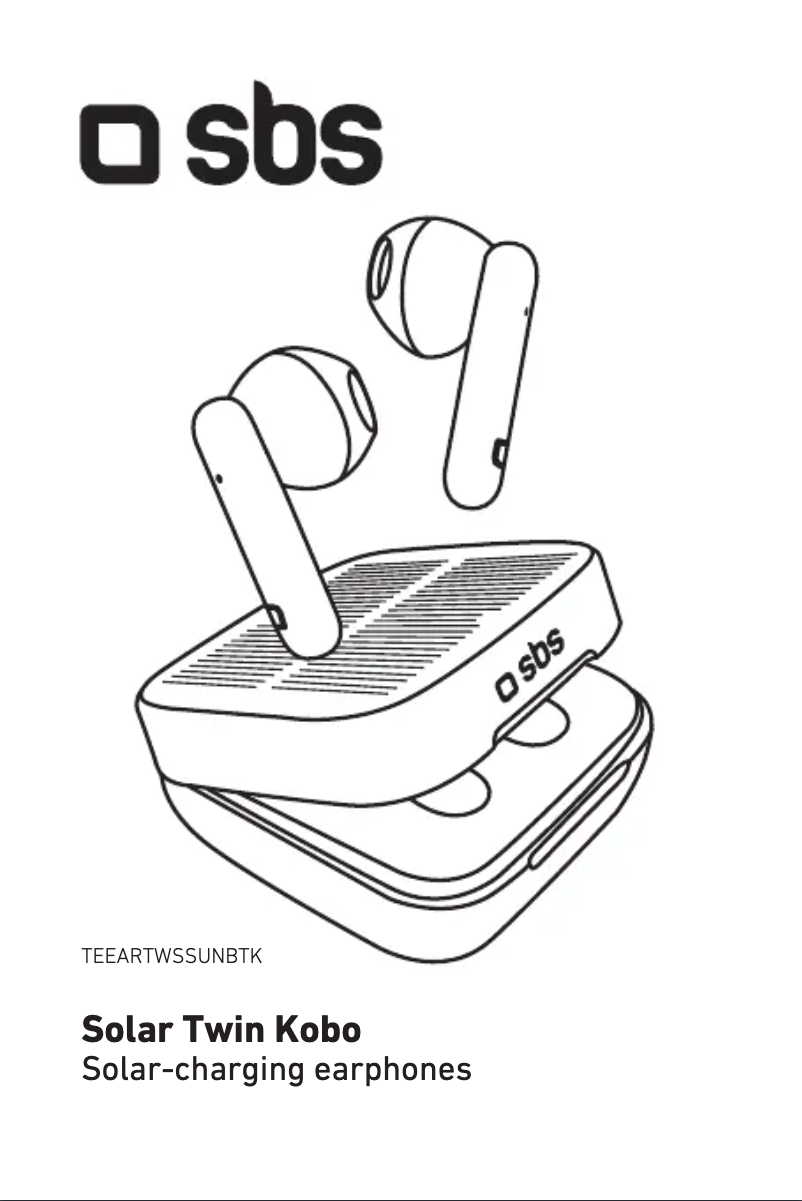 Page 1 of the manual User Manual SBS Solar Twin Kobo