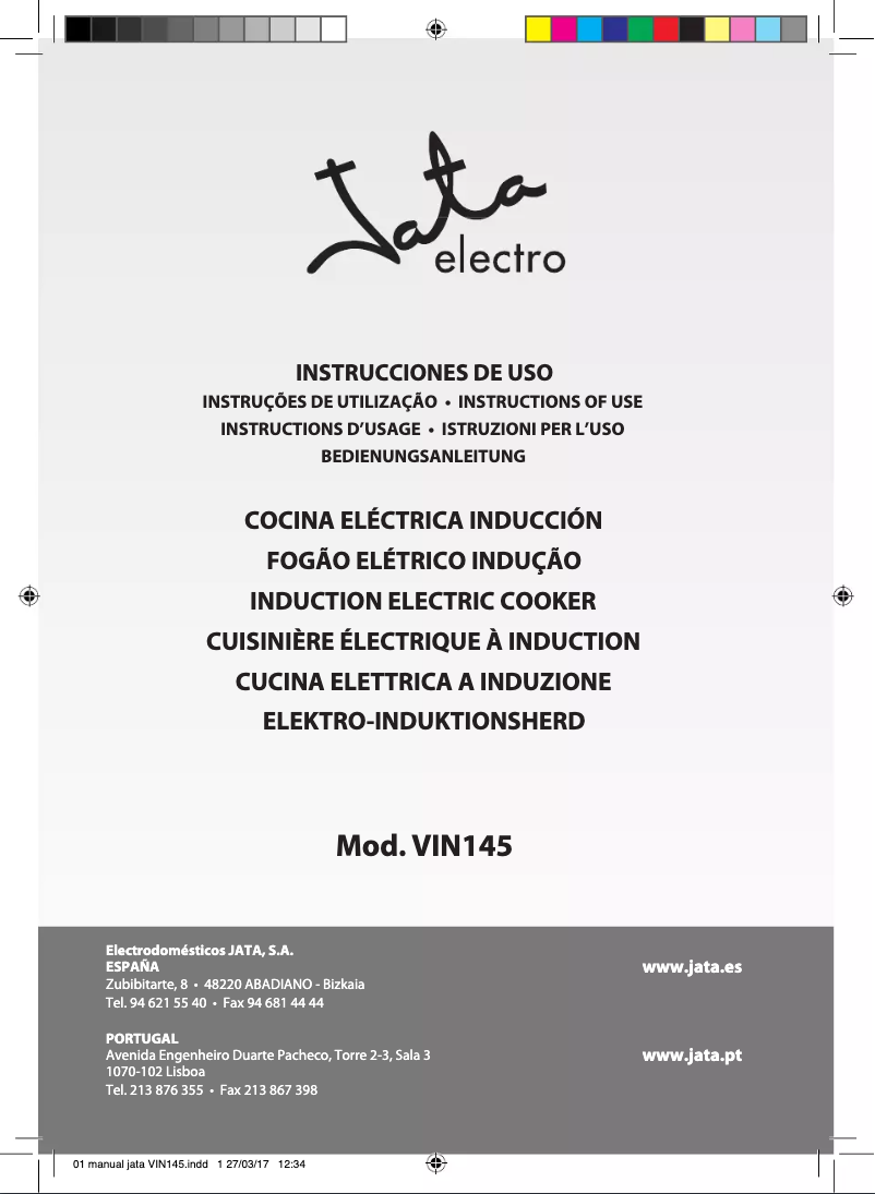 First page image of the manual for VIN145