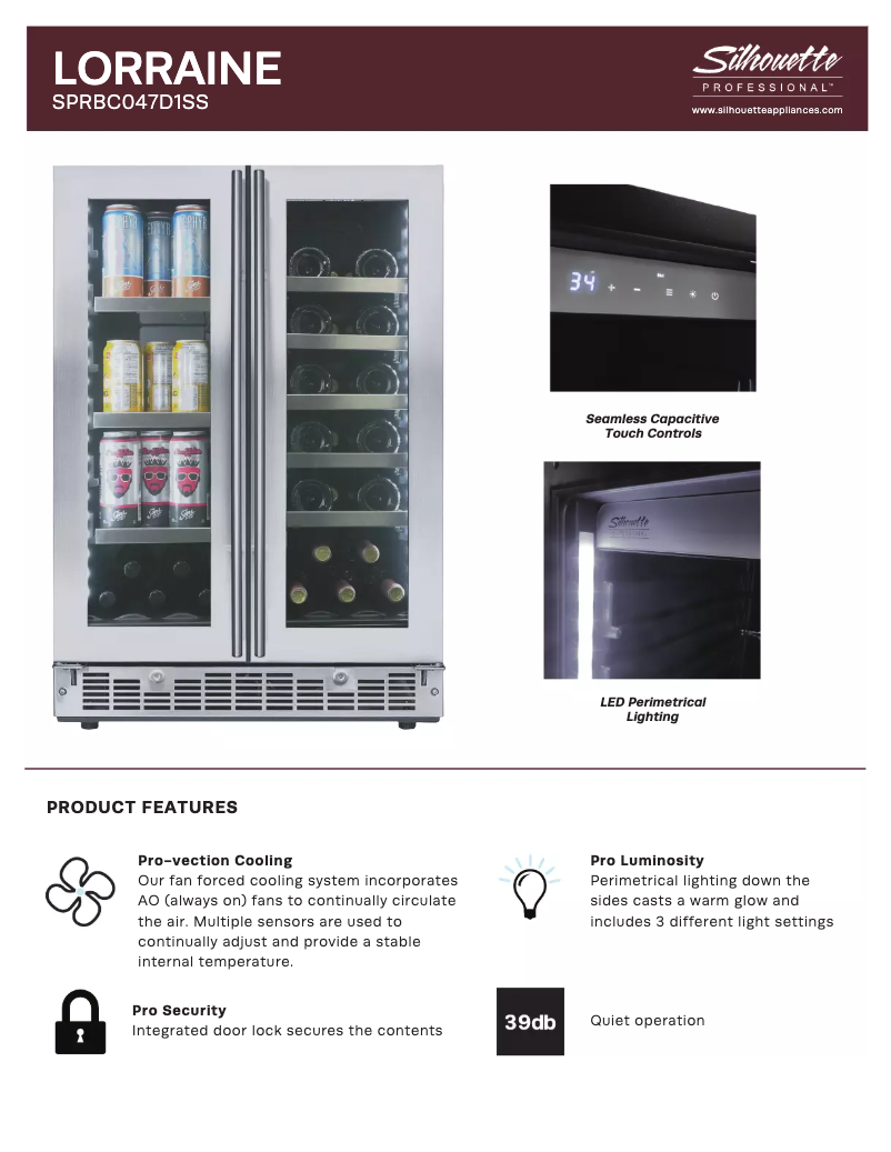 First page image of the manual for SPRBC047D1SS