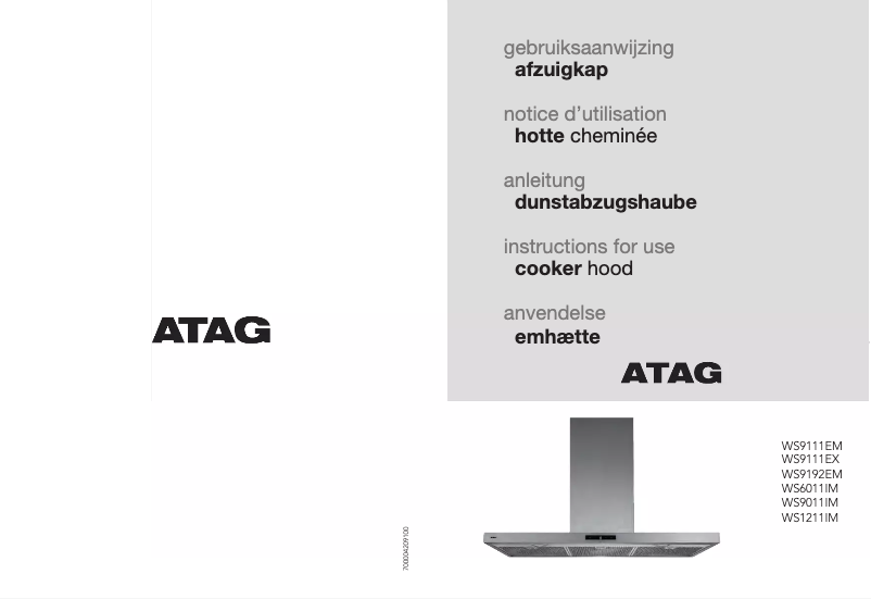 First page image of the manual for WS9192EM