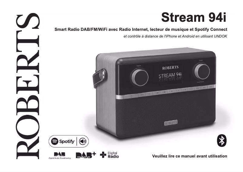 First page image of the manual for Stream 94i Plus