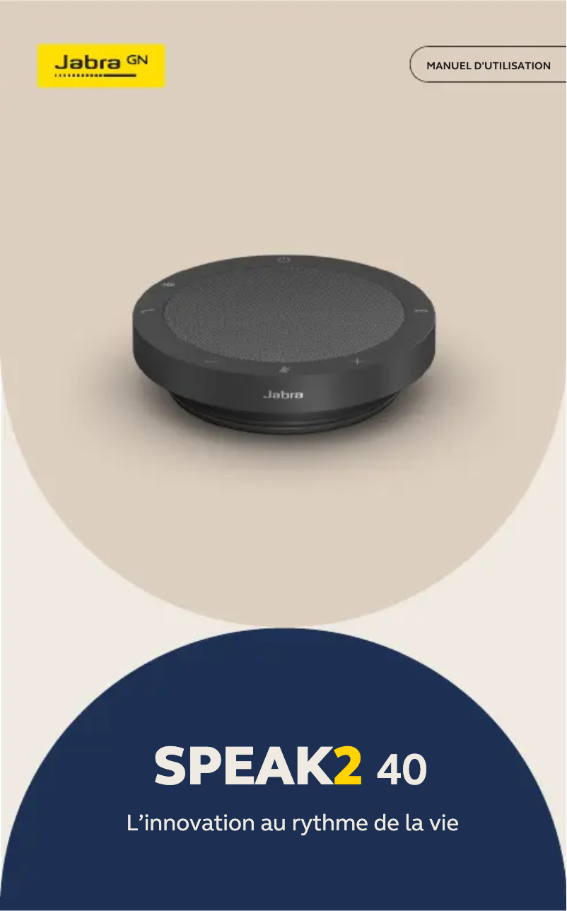 First page image of the manual for SPEAK2 40