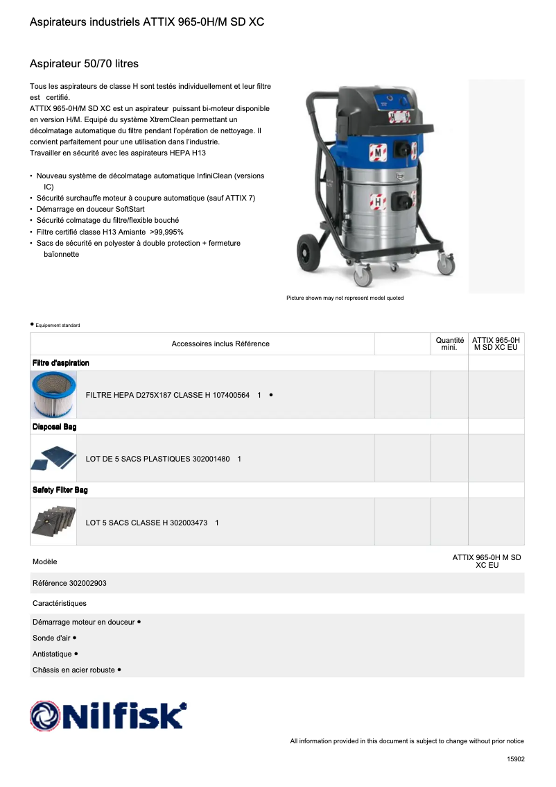 First page image of the manual for ATTIX 965-21 SD XC