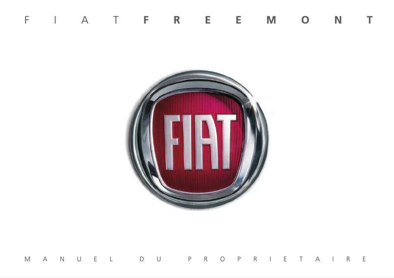First page image of the manual for Freemont (2015)