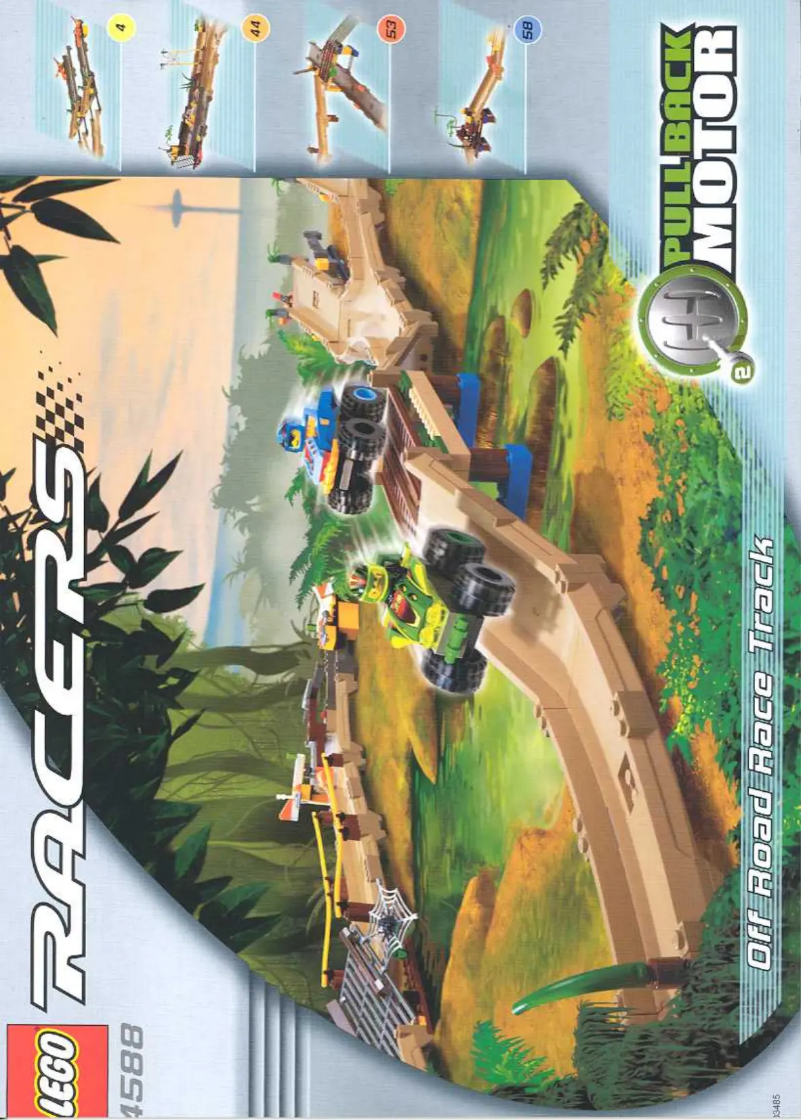 First page image of the manual for Offroad Race Track