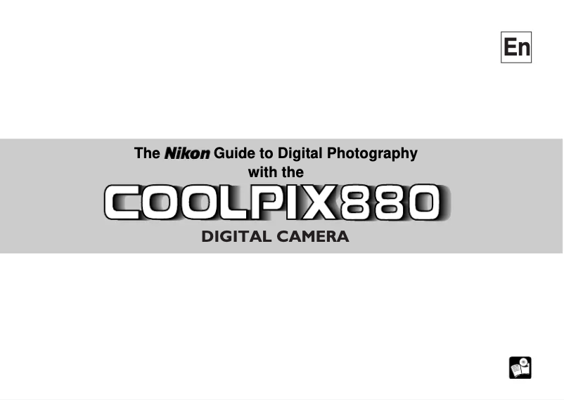 First page image of the manual for Coolpix 880
