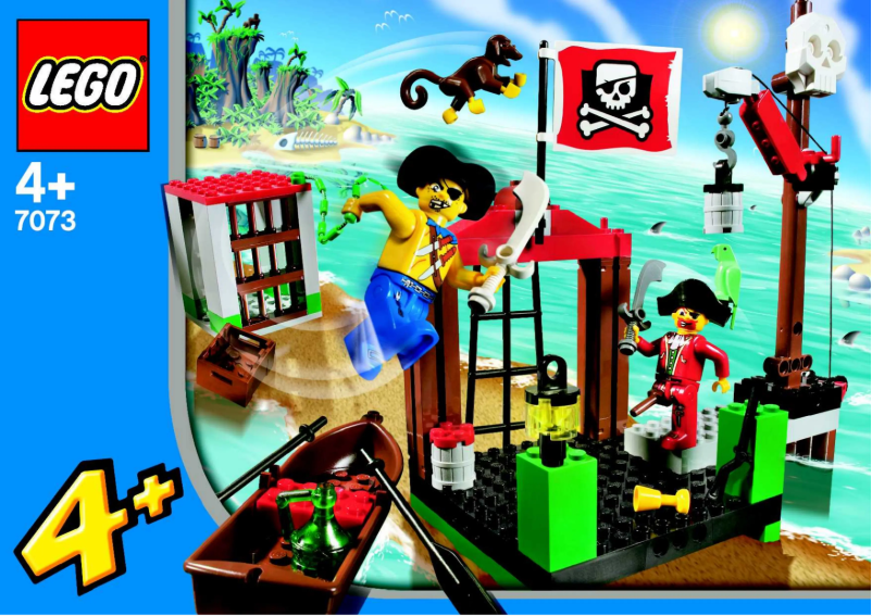 First page image of the manual for Pirate Dock