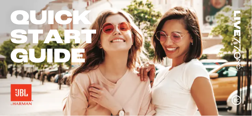 First page image of the manual for Live 770NC