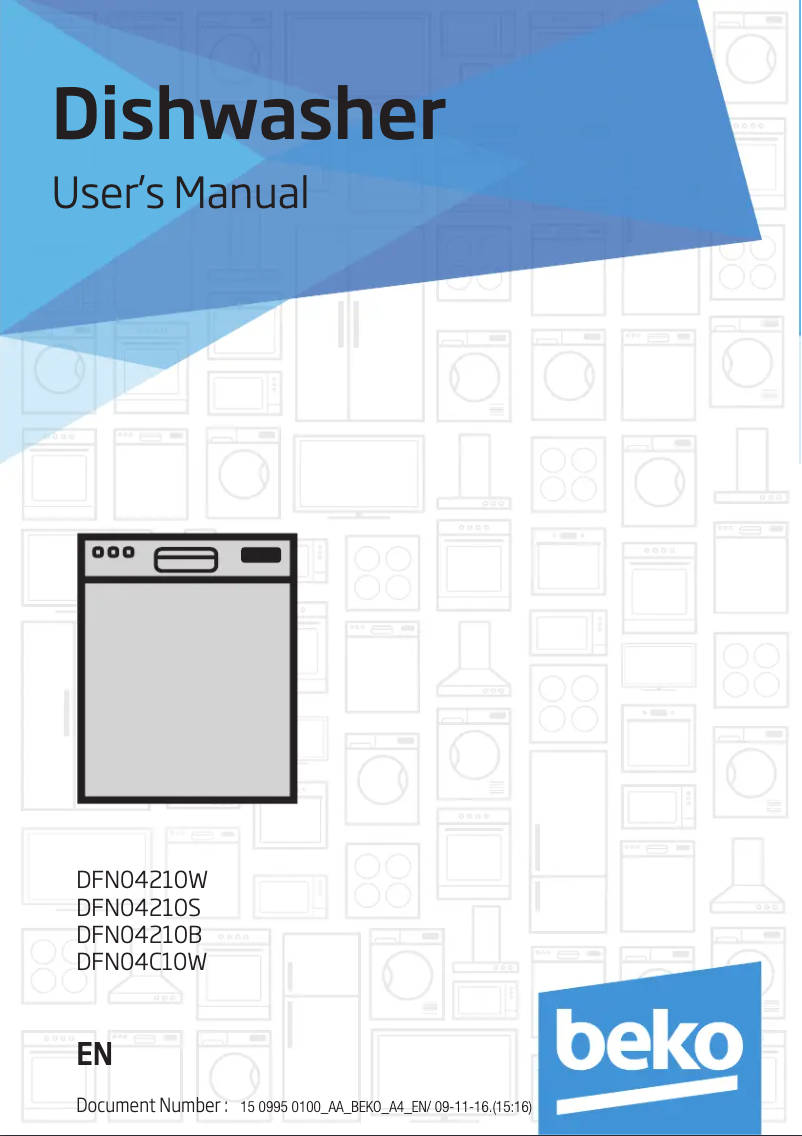 First page image of the manual for DFN 04C10