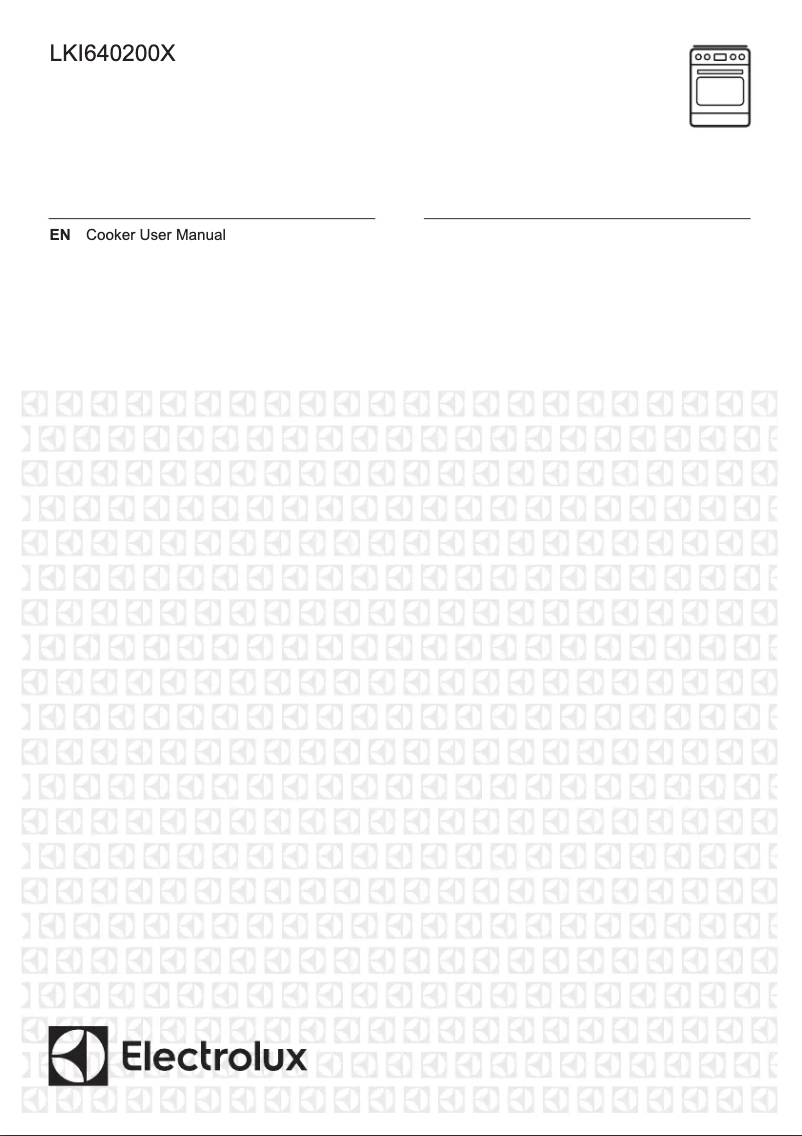 First page image of the manual for LKI640200X