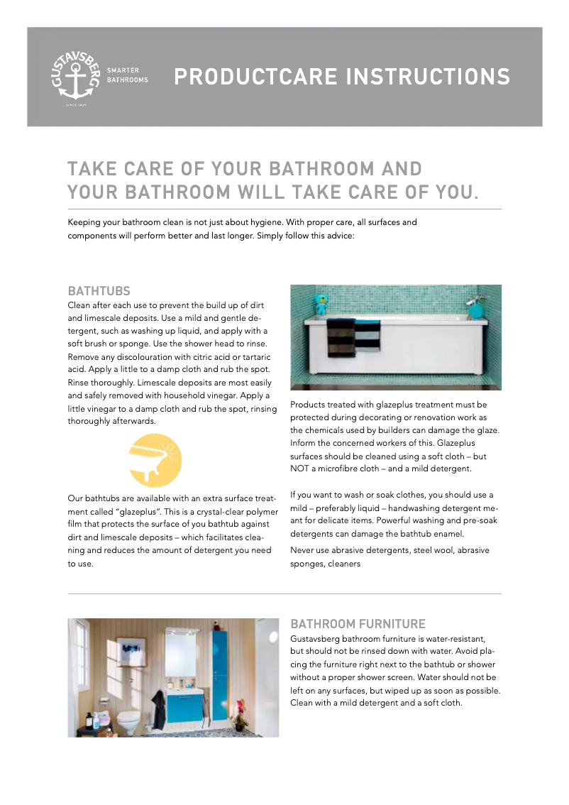 First page image of the manual for Estetic Round