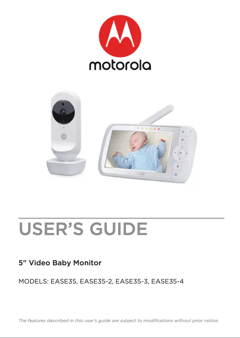 First page image of the manual for VM35