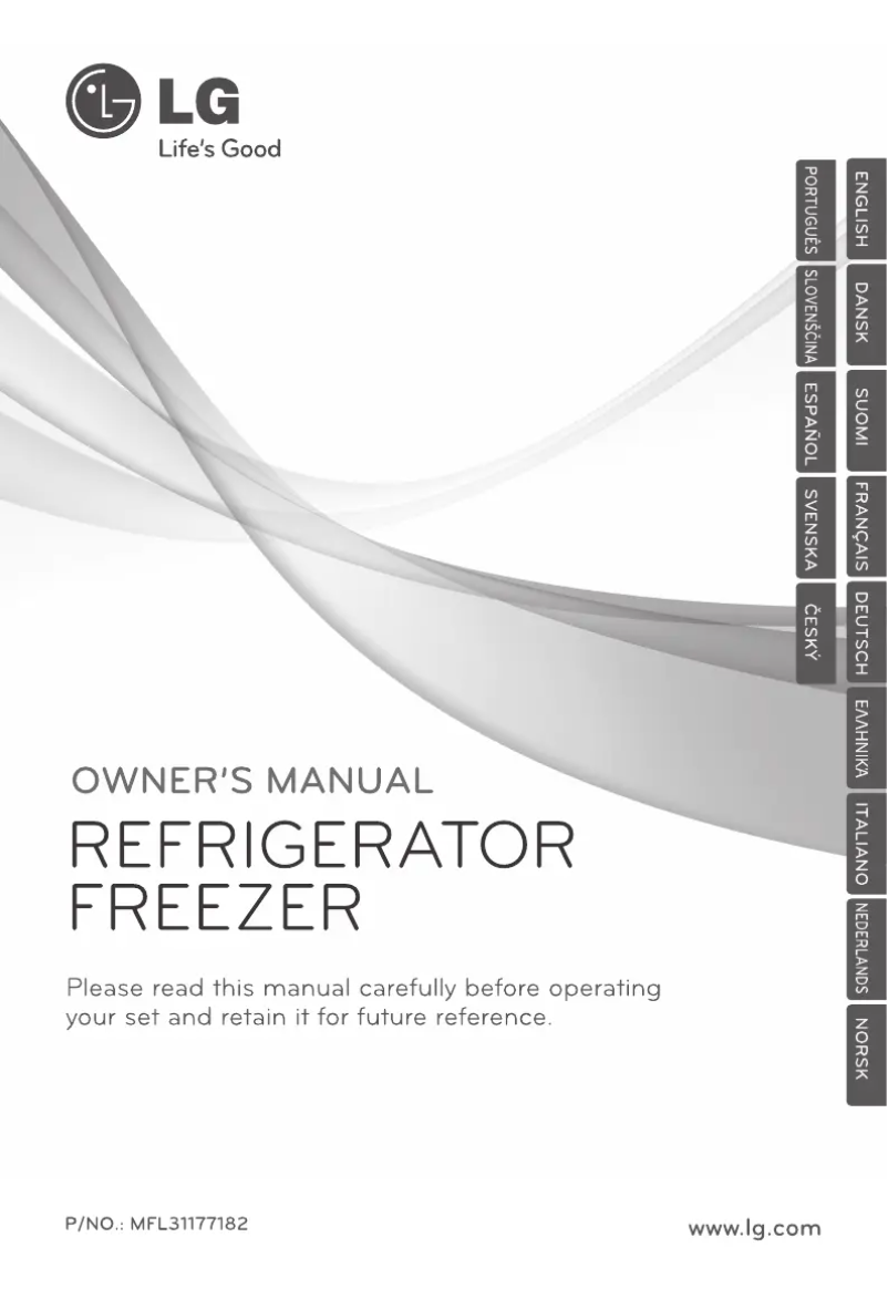 First page image of the manual for GB5133SWCW