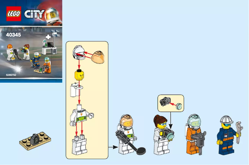 First page image of the manual for City 40345