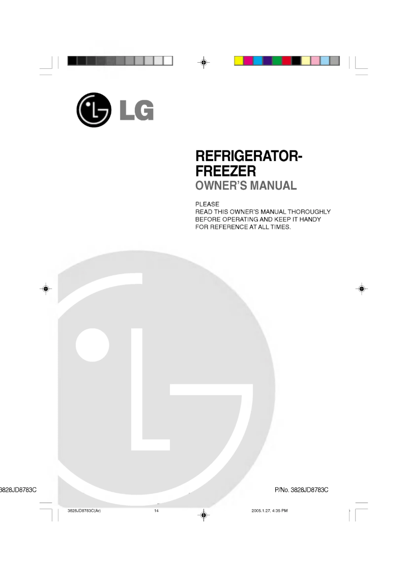 First page image of the manual for GR-R562JVQ