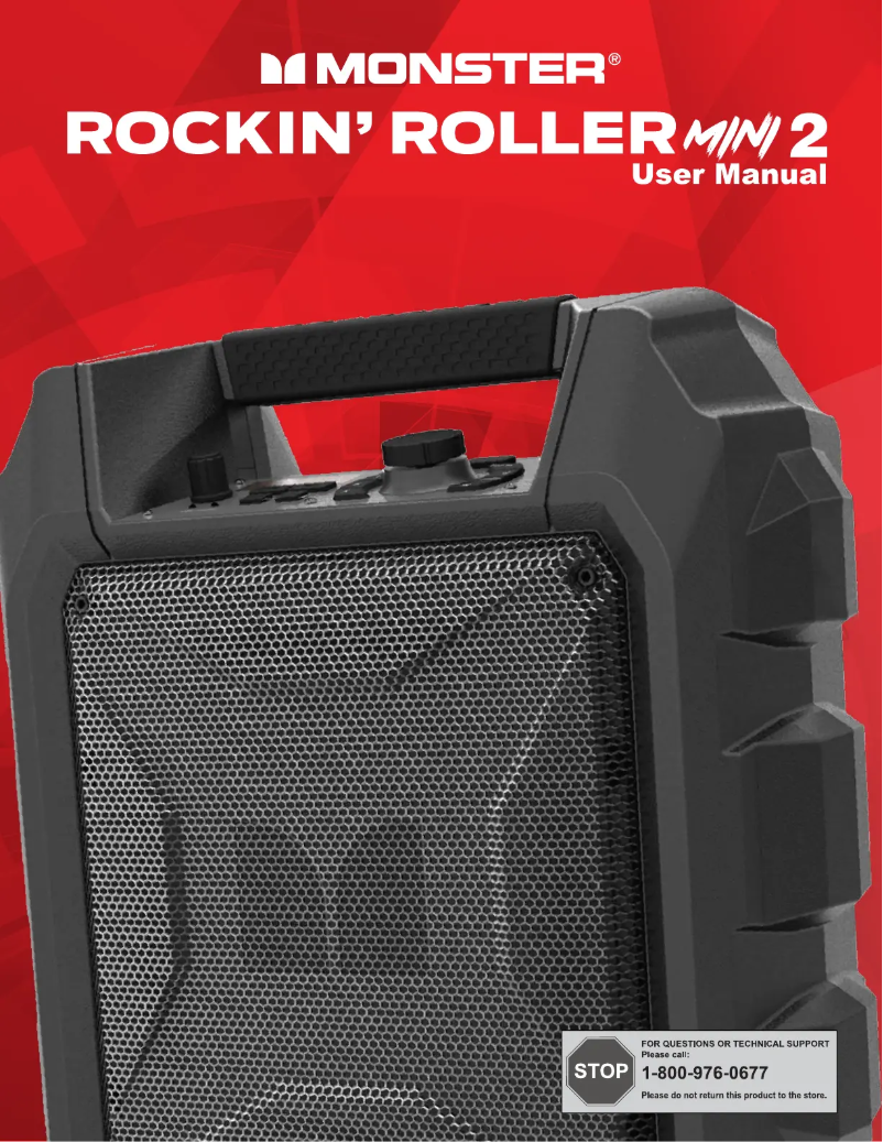 First page image of the manual for Rockin' Roller Mini 2