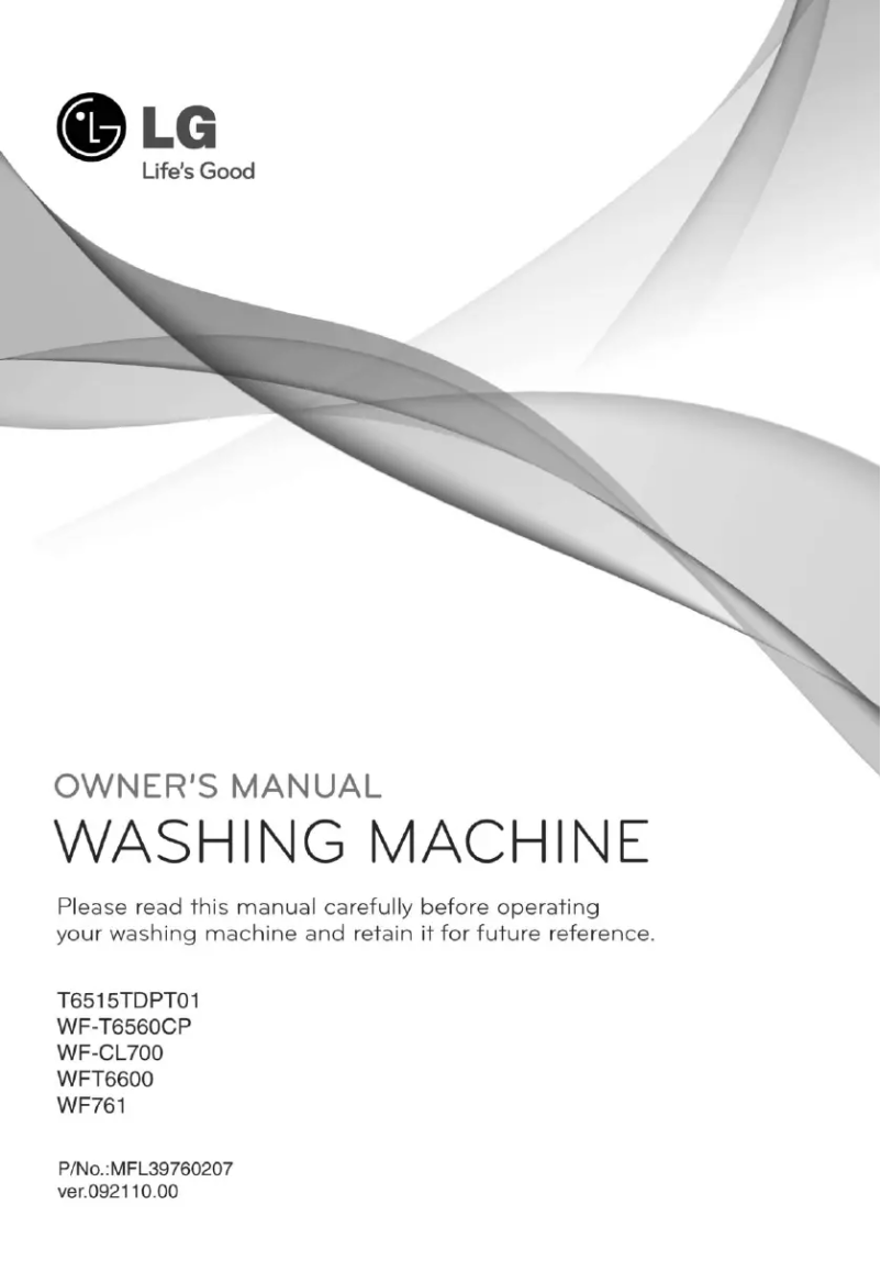 First page image of the manual for T6515TDPT01