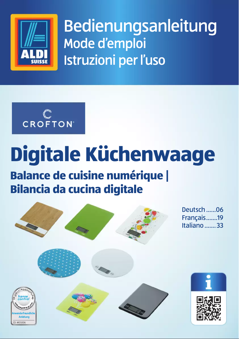 First page image of the manual for 95159