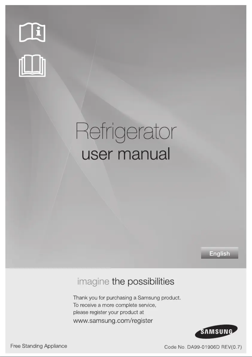 Page 1 of the manual User Manual Samsung RT611EBTS
