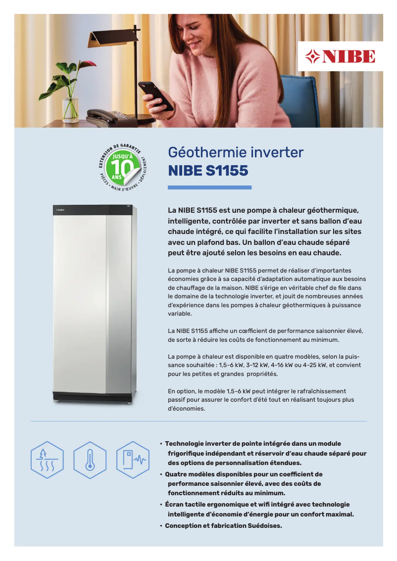 Image de la première page du manuel de l'appareil S1155