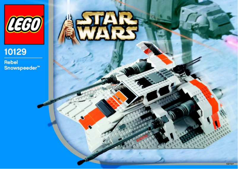 First page image of the manual for Rebel Snowspeeder (TM)