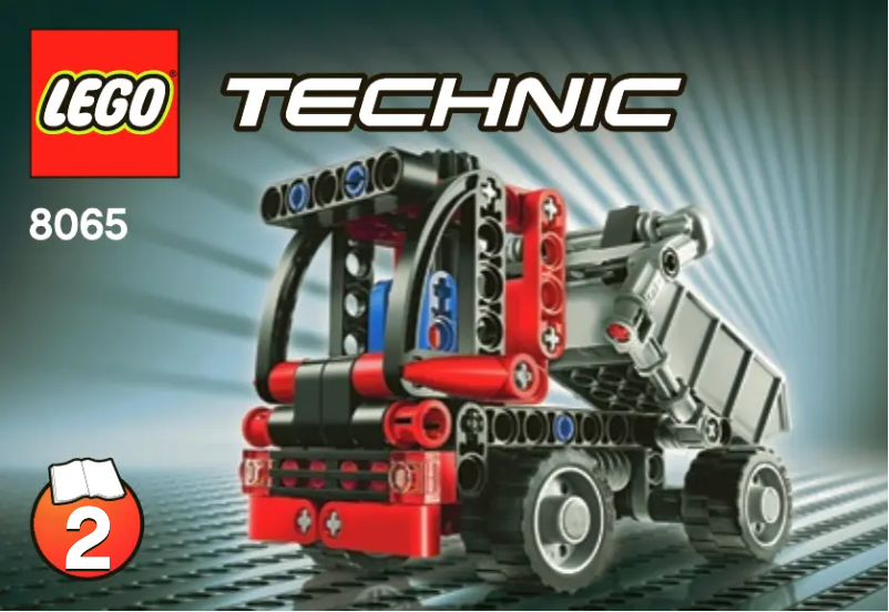 First page image of the manual for Technic 8065