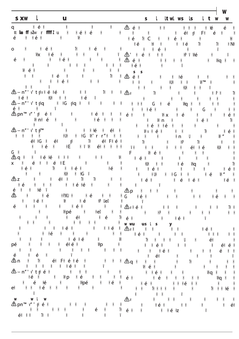 Image de la première page du manuel de l'appareil WS Q0530 NE