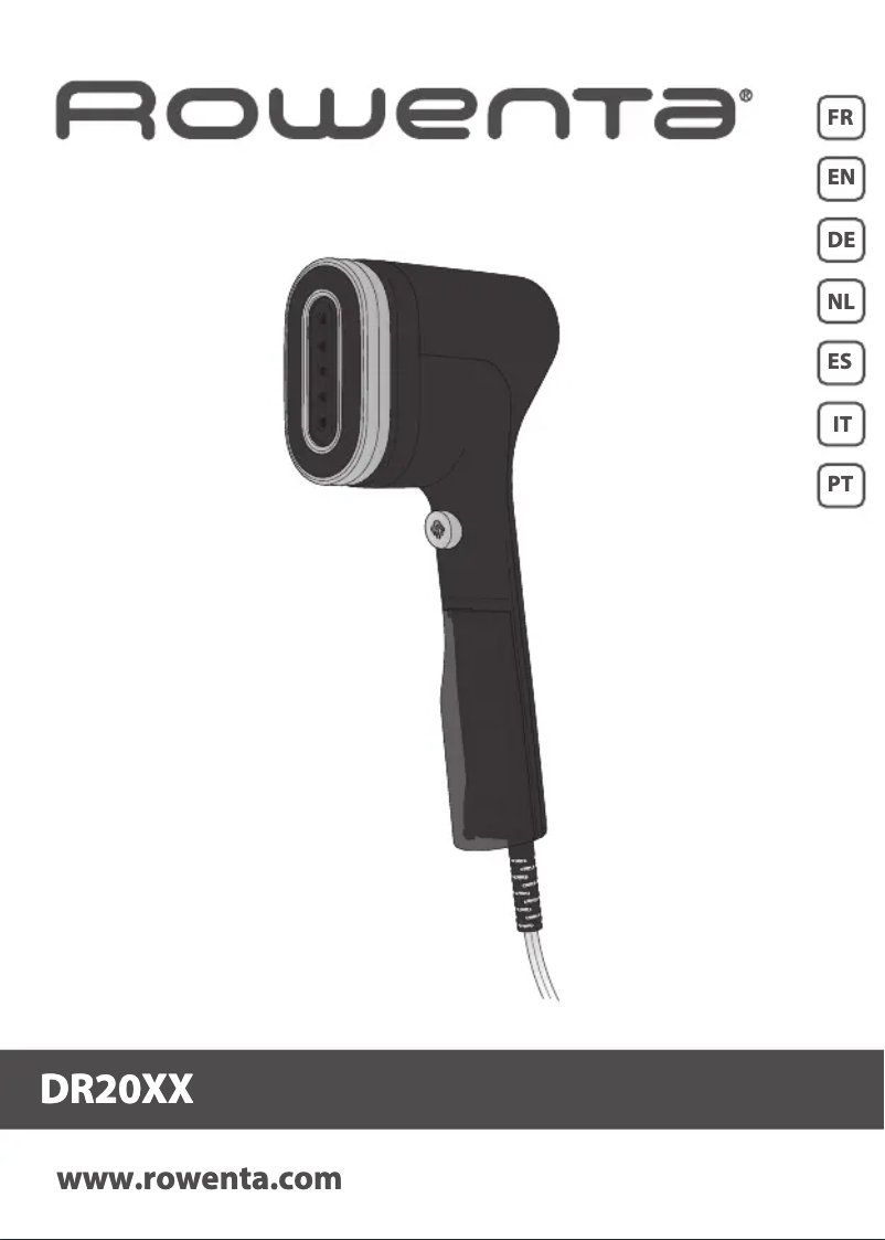 First page image of the manual for Pure Pop DR2020