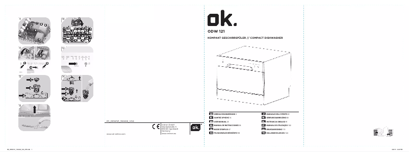 First page image of the manual for ODW 121