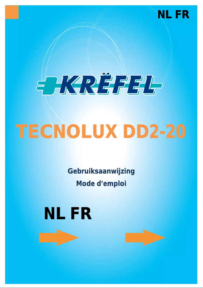 First page image of the manual for DD2-20