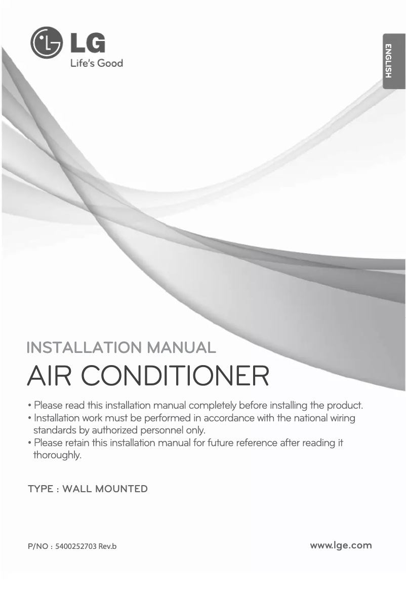 Page 1 of the manual User Manual LG S12AE