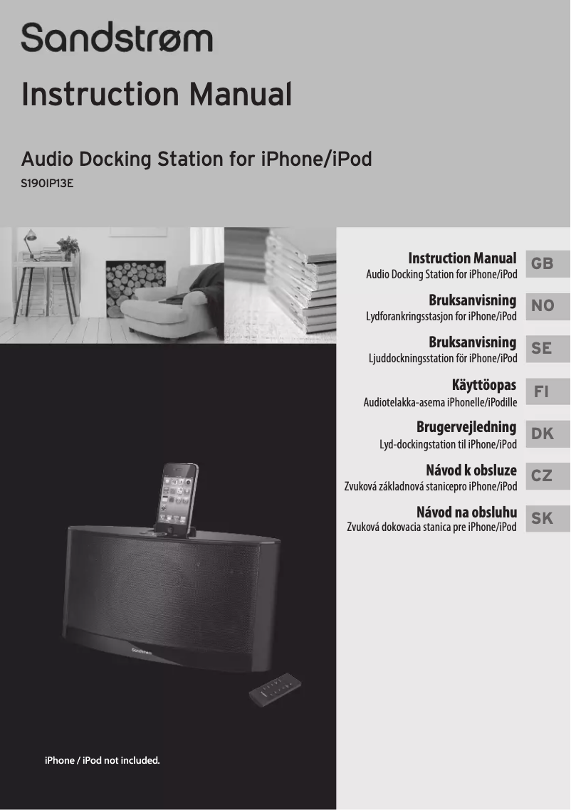First page image of the manual for S190iP13E