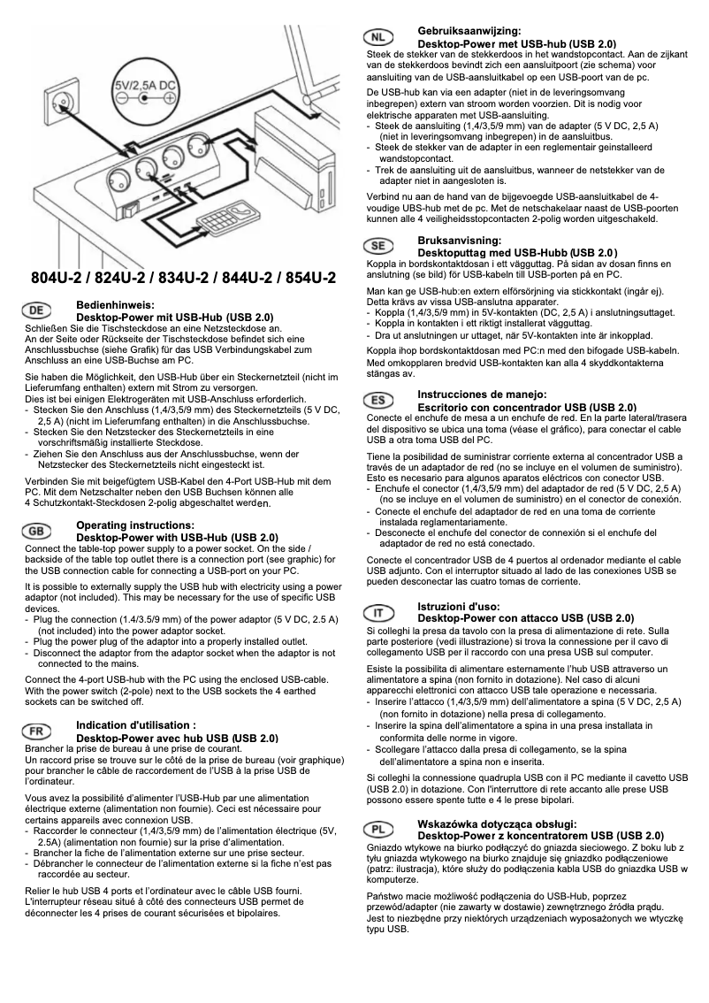 Page 1 of the manual User Manual Brennenstuhl 1153542134