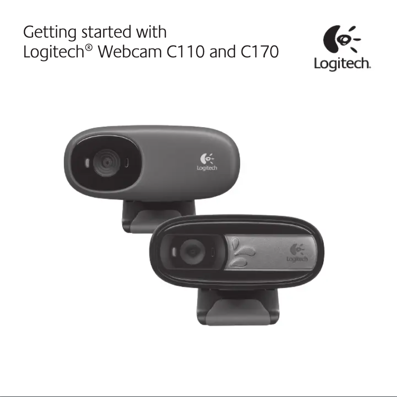 Page 1 of the manual User Manual Logitech C110