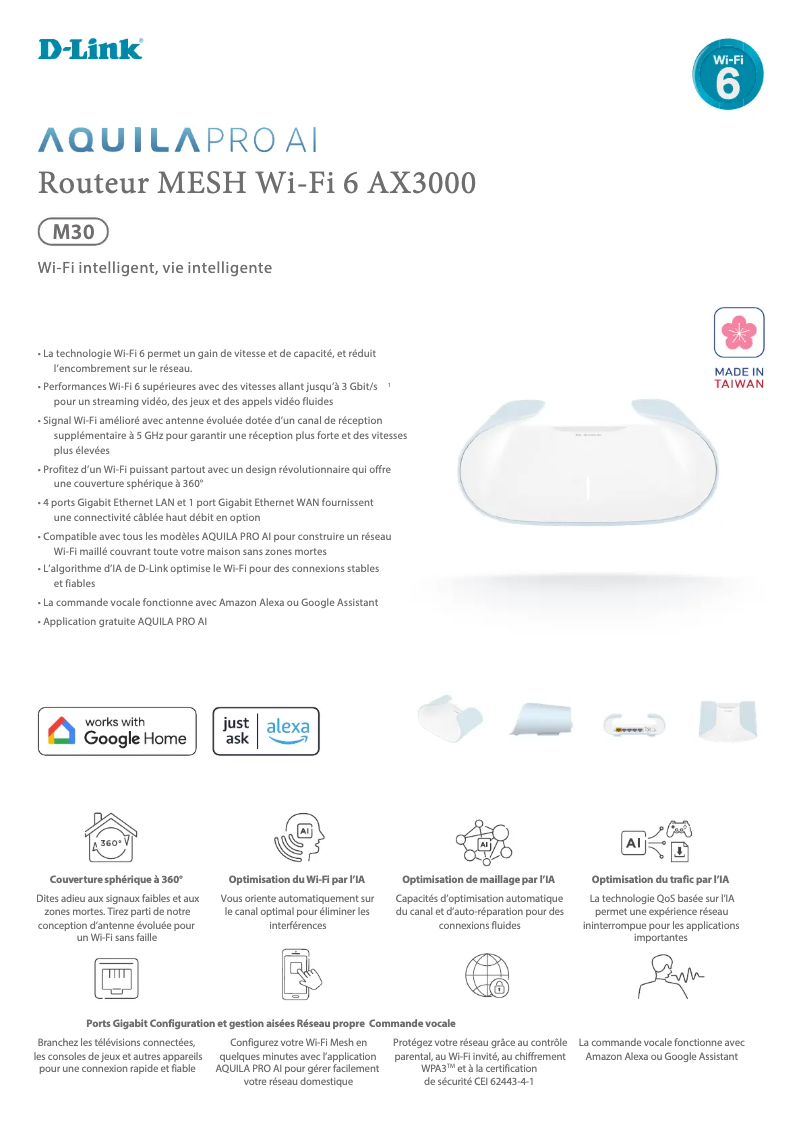 First page image of the manual for M30