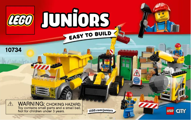 Page 1 of the manual User Manual Lego City 10734