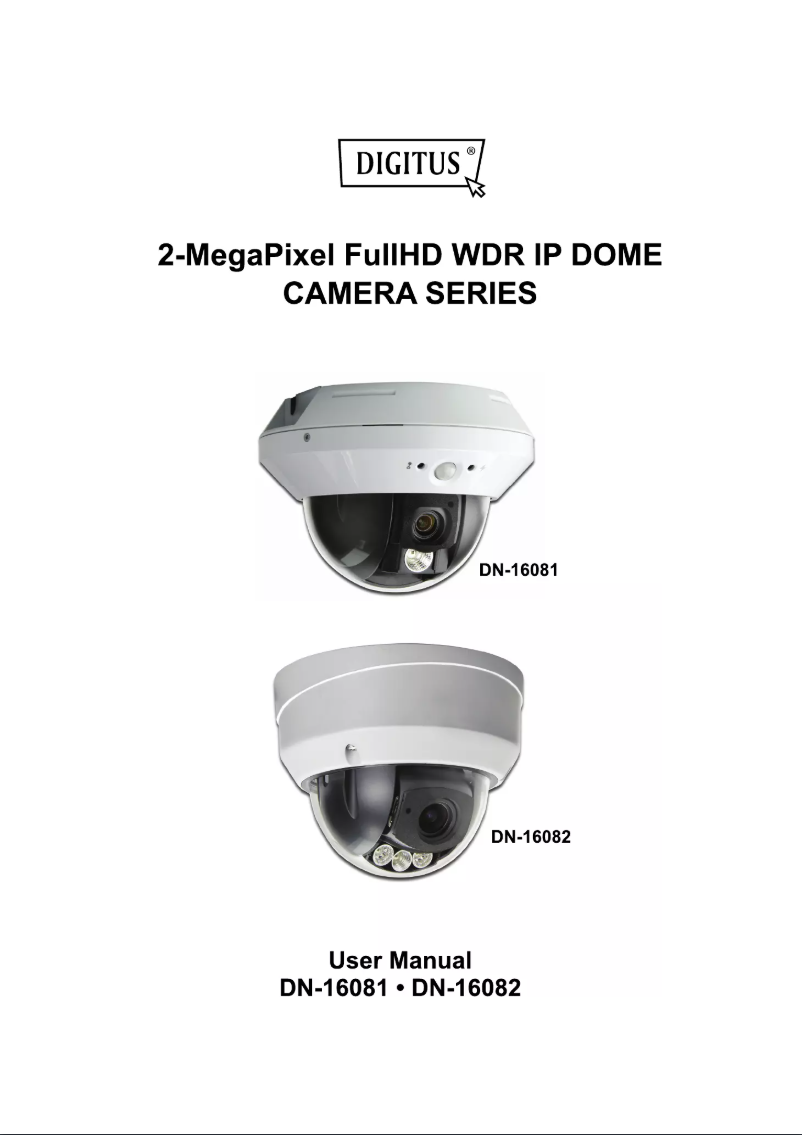 First page image of the manual for DN-16082