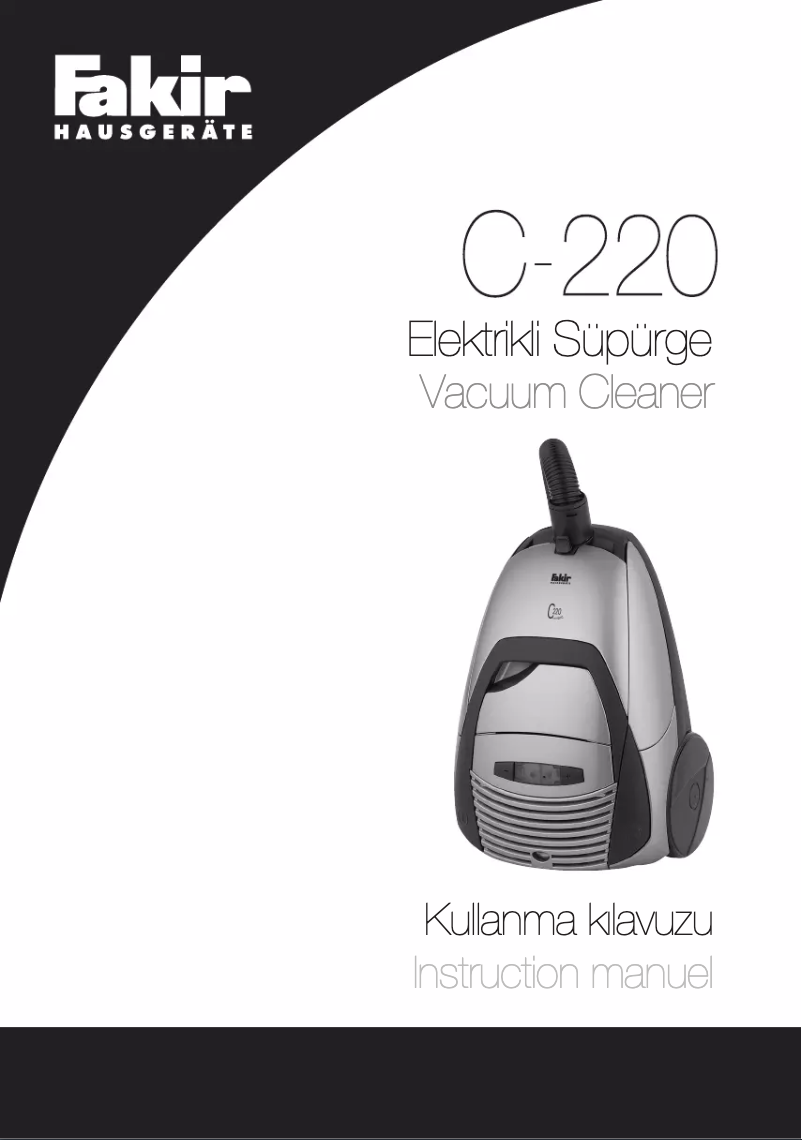 First page image of the manual for C-220
