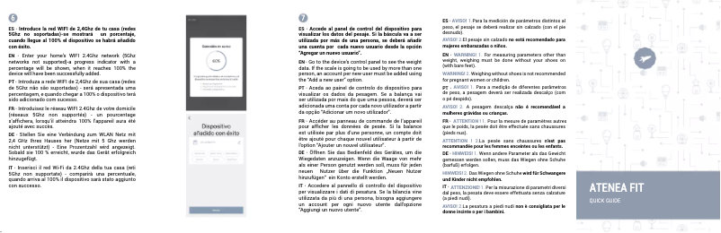 Page 1 de la notice Manuel utilisateur SPC Atenea Fit